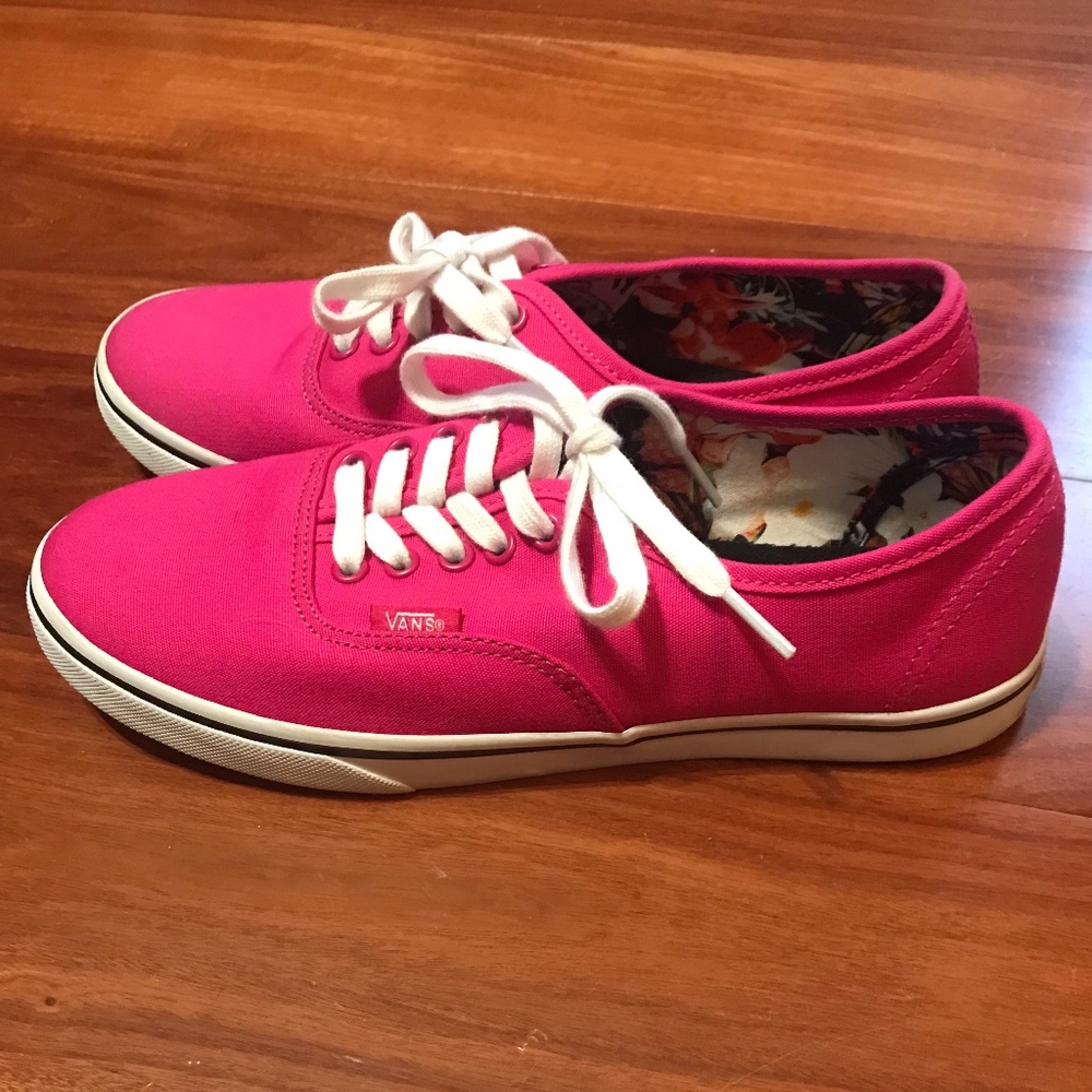 Pink Vans Women's Size 7